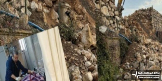 Mardin’de Hastane İnşaatı Kazasında Meydana Gelen Duvar Çökmesi: İki İşçi Yaralandı